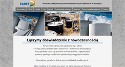 Desktop Screenshot of fabet.eu